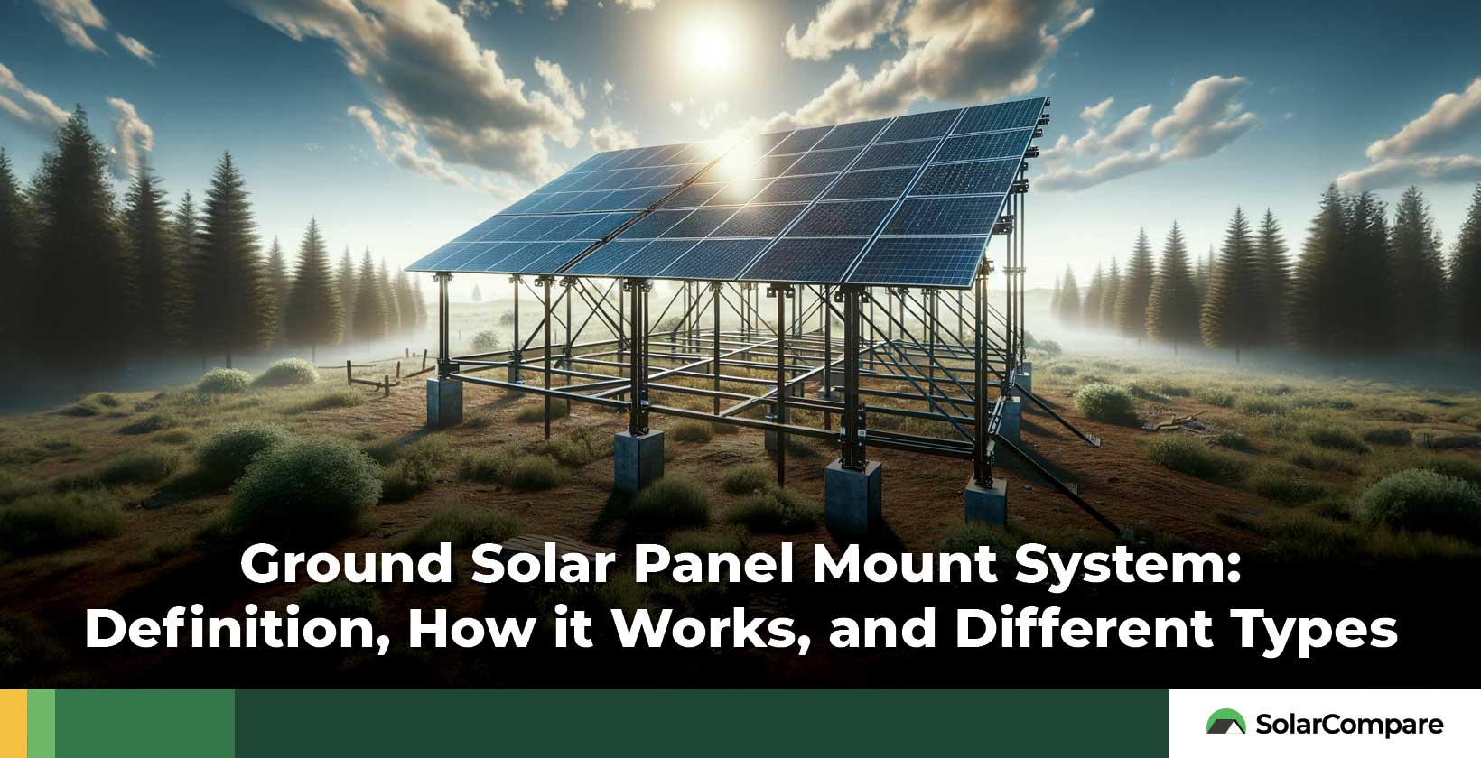 Ground Solar Panel Mount