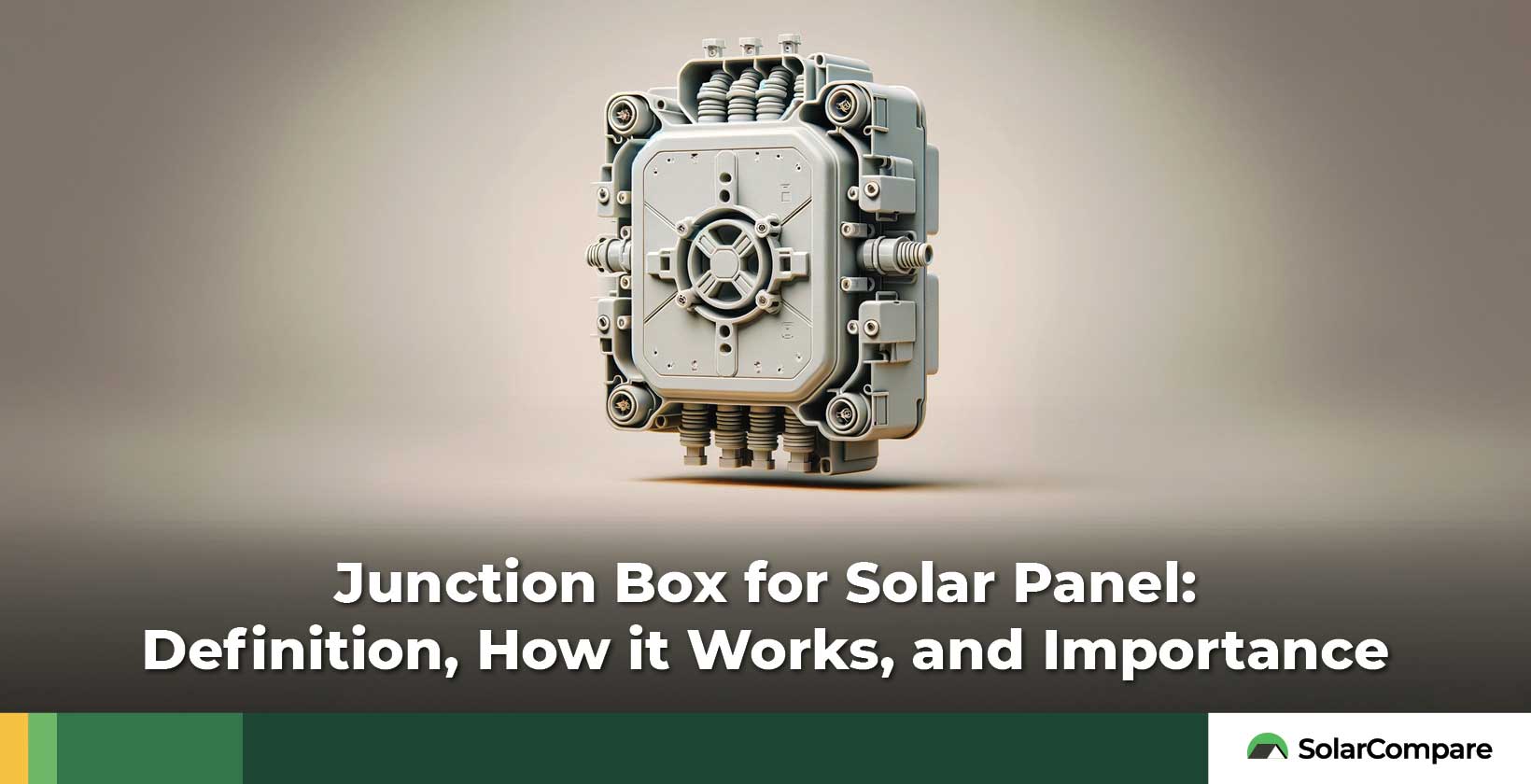 Junction Box for Solar Panel